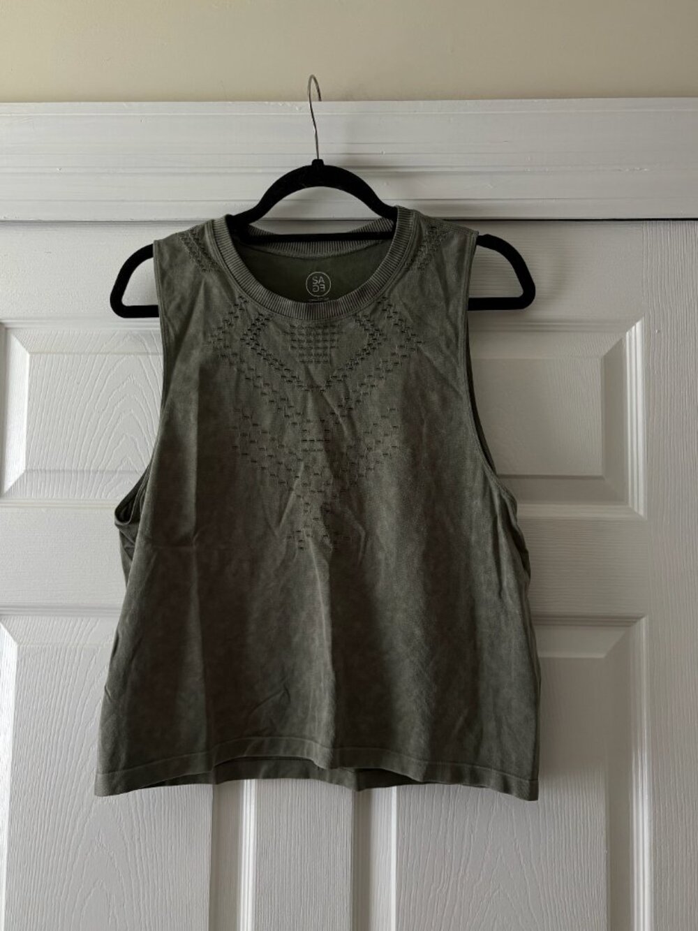 Sage Green Yoga Top